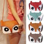 Cute Retro Owl Fox Shoulder Messenger Hand Bag