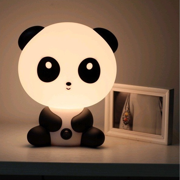 FREE SHIPPING Cute Cartoon Baby Kungfu Panda Night Light Lamp Dog Rabbit Bear